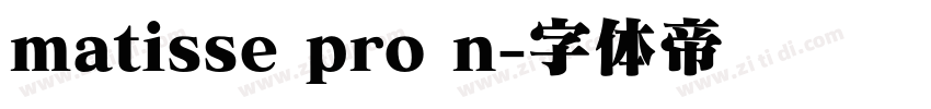 matisse pro n字体转换